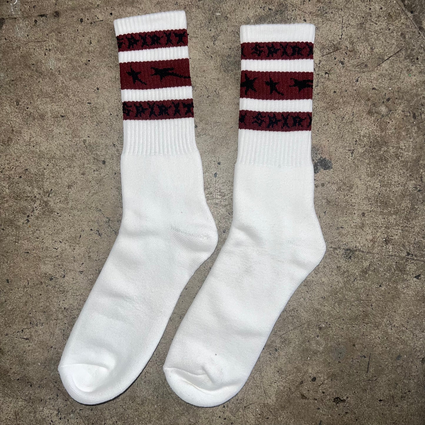 SpunNot Sock : Red Black