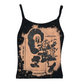 VITAL KEY DYE CAMI : BLK