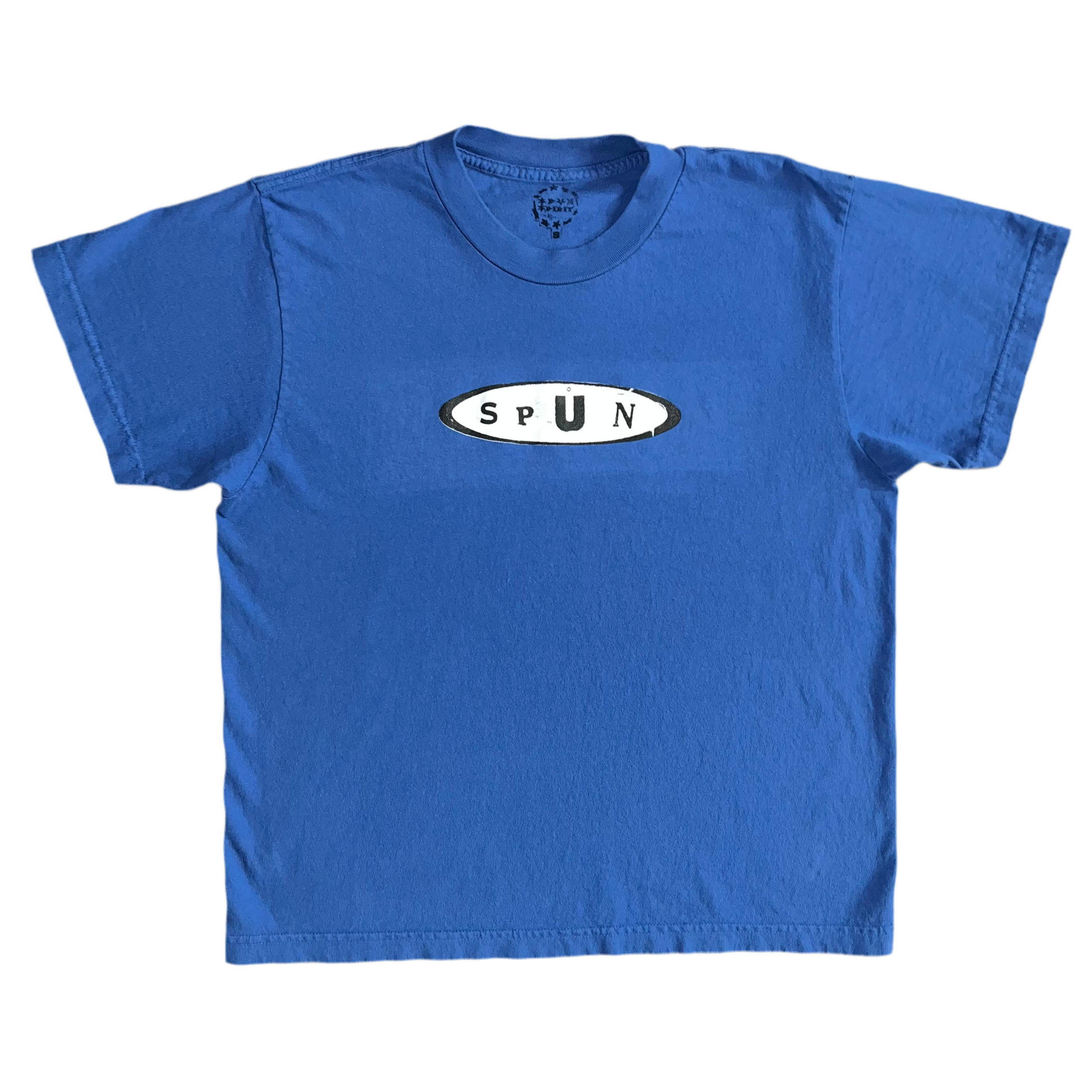 SPUN OVAL T : COBALT BLUE