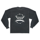 SPUN EMBLEM LS HEAVYWEIGHT : BLK FADE