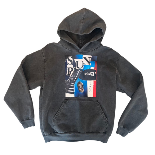 1:1 COLLAGE 2 HEAVY WEIGHT HOODIE : M
