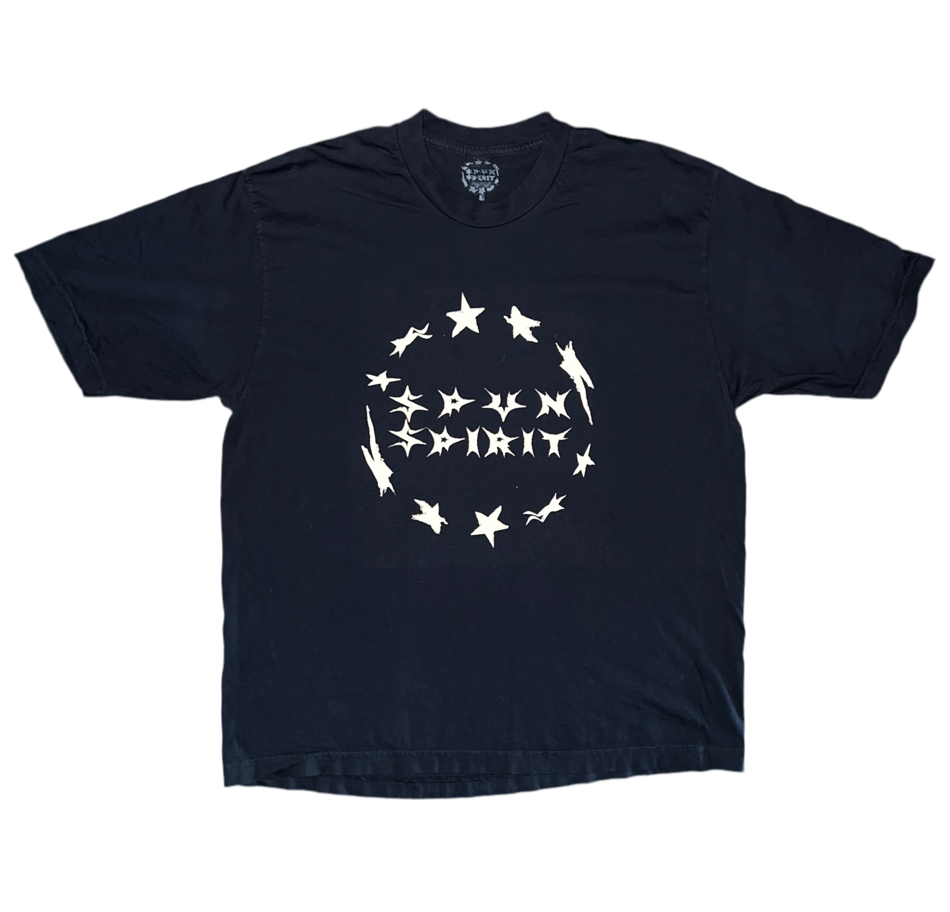 SPUN CIRCLE EMBLEM : BLK