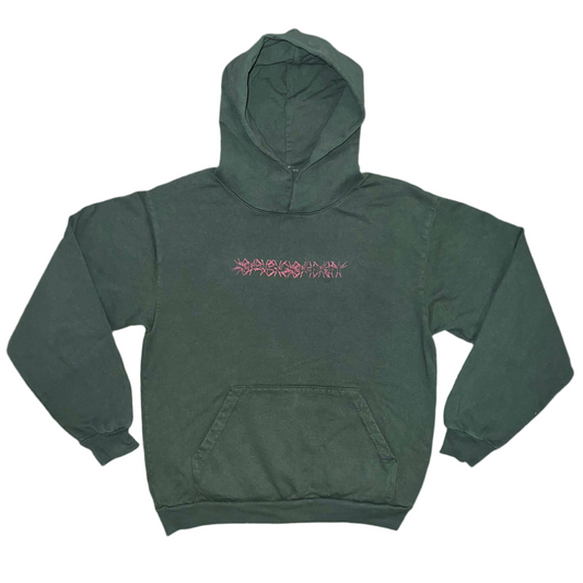 PULSE HEAVY WEIGHT 14oz HOODIE : GRN