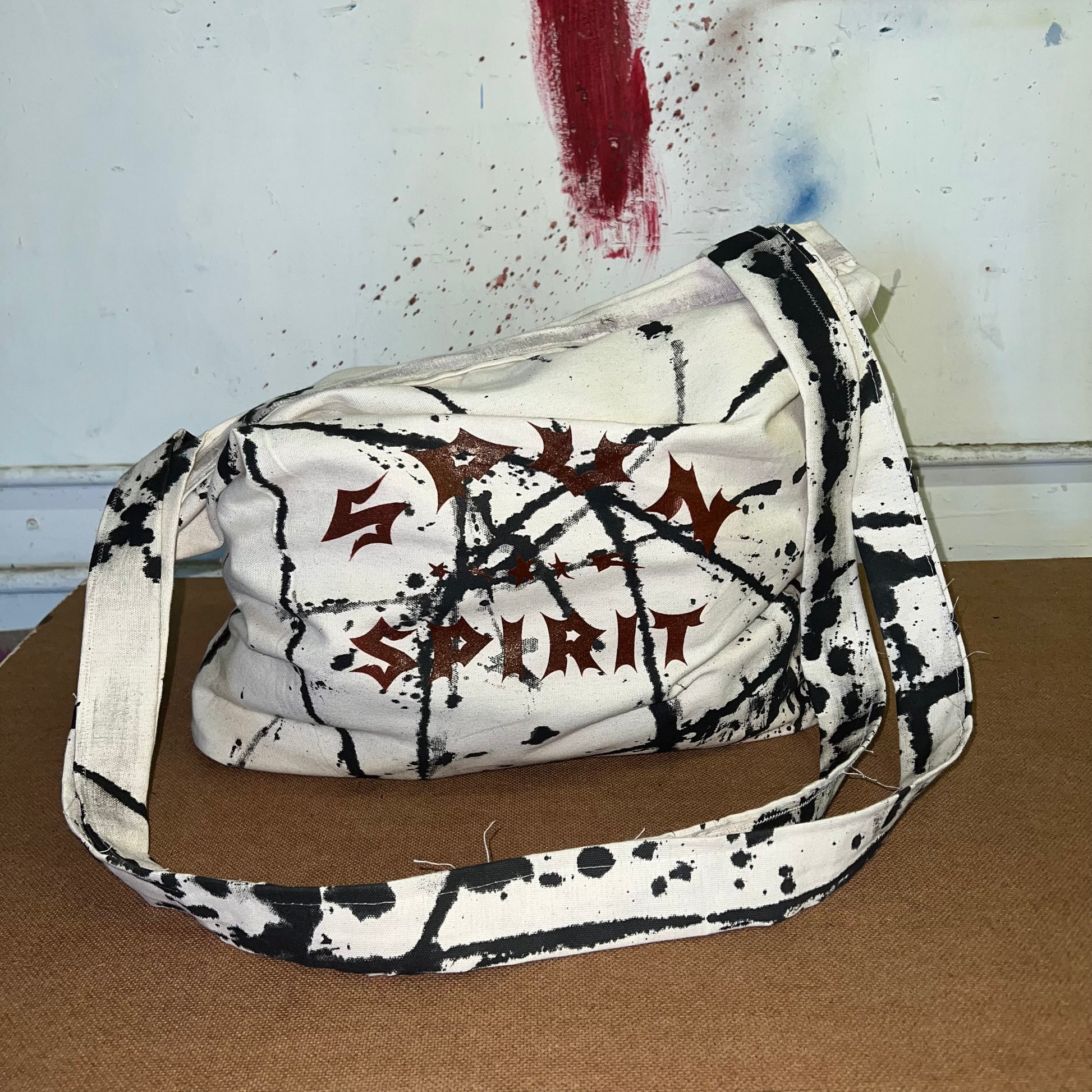 1:1 LARGE CANVAS TOTE : RAW