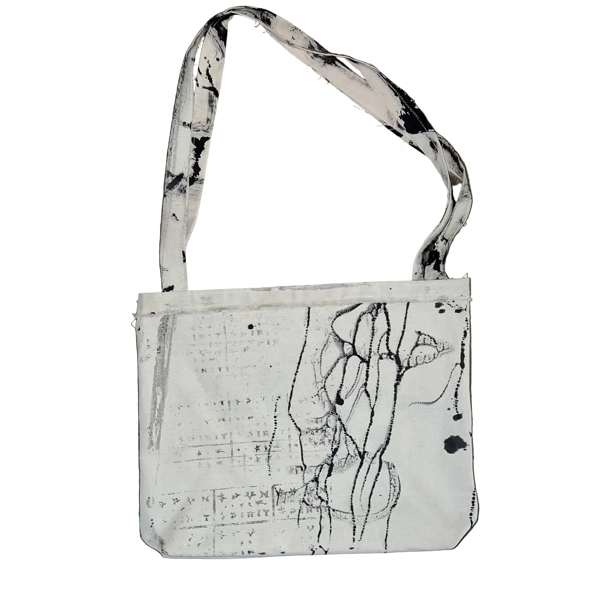 1:1 LARGE CANVAS TOTE 2 : RAW