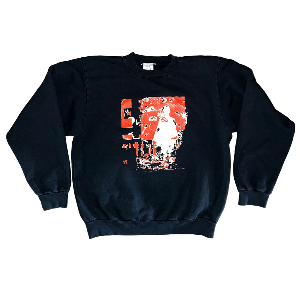 1:1 PRINT CREW NECK SWEATER : L