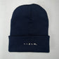 WARPED STARS EMBROIDERED BEANIE : BLK : BLU : GRN