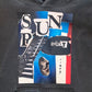 1:1 COLLAGE 2 HEAVY WEIGHT 14oz WIDE HOODIE : M