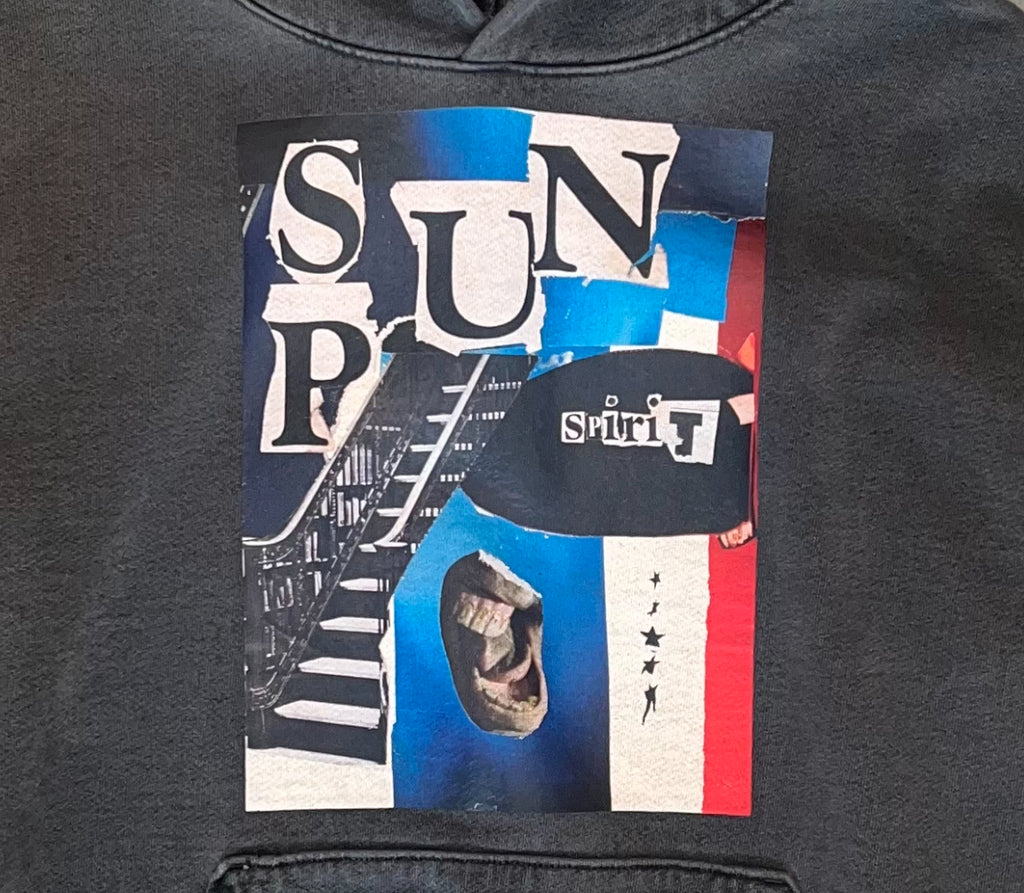 1:1 COLLAGE 2 HEAVY WEIGHT HOODIE : M