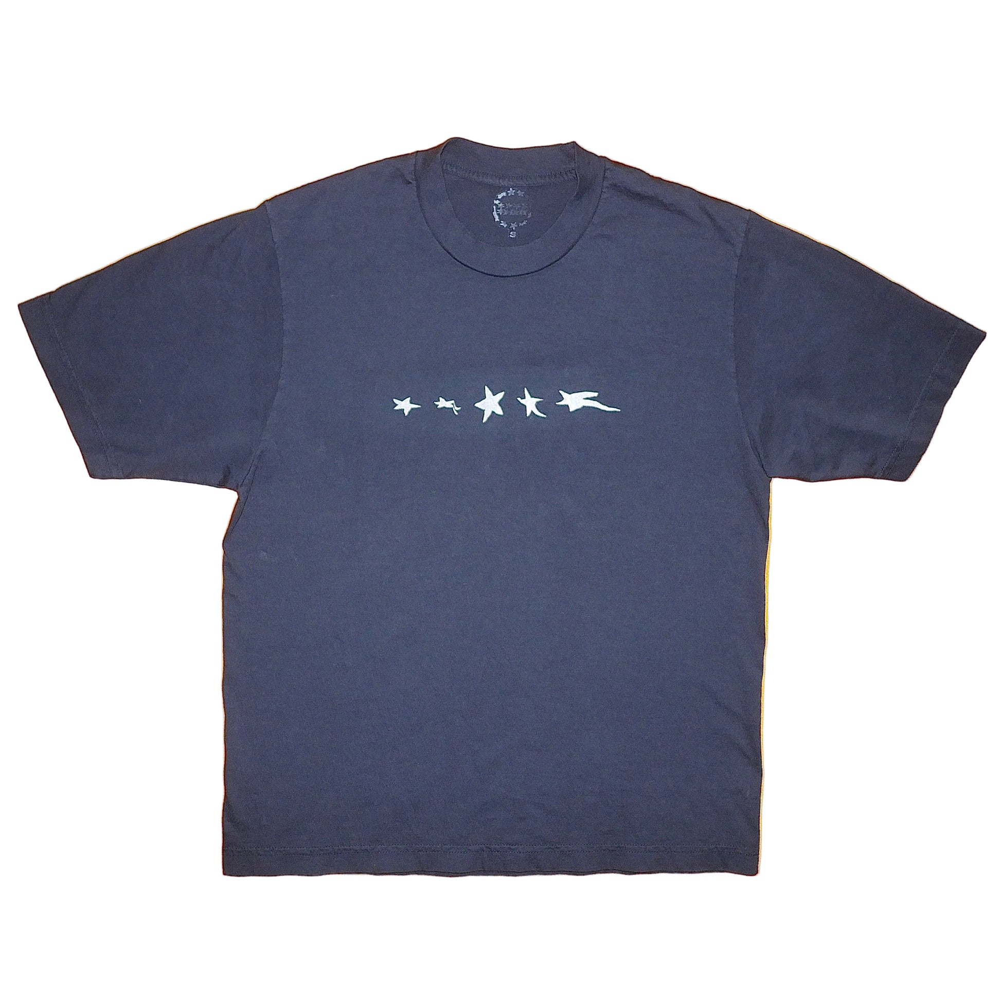 WARPED STARS MID WEIGHT T SHIRT : BLACK