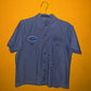 RWW BLUE GREY STRIPE + PATCH CROPPED : M