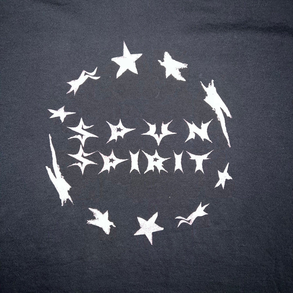 SPUN CIRCLE EMBLEM : BLK
