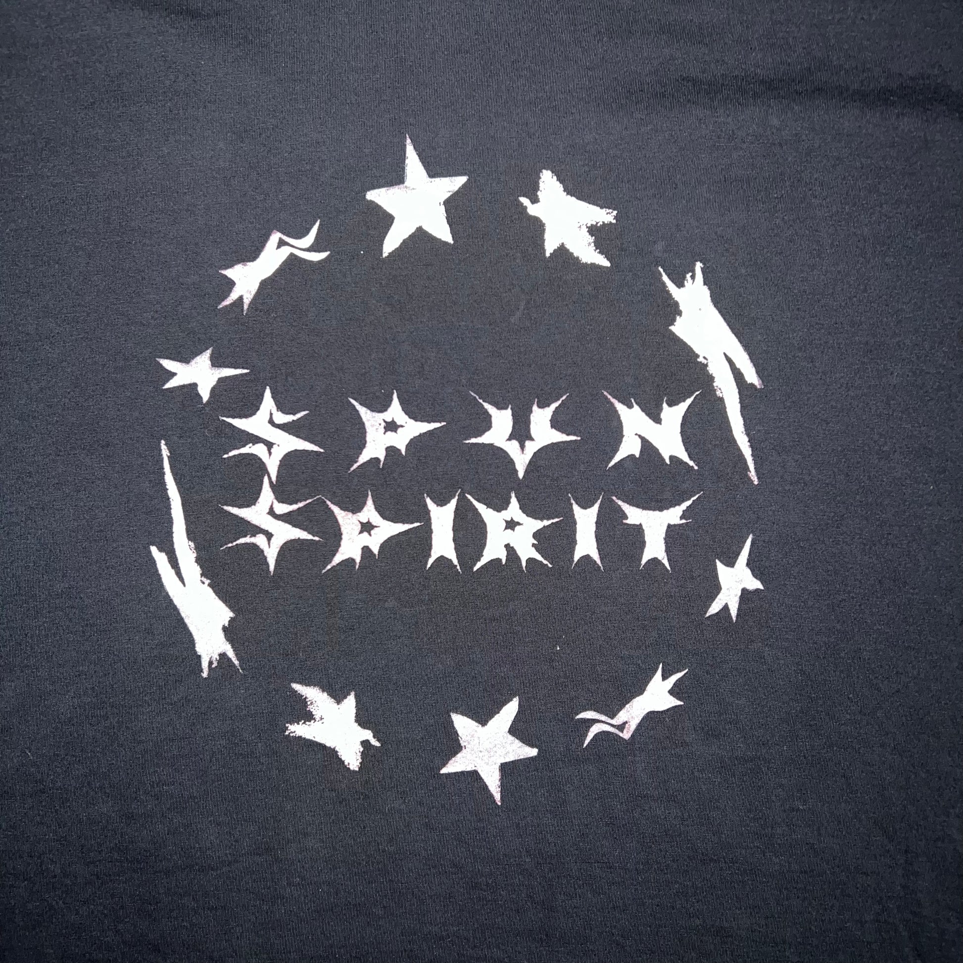 SPUN CIRCLE EMBLEM : BLK