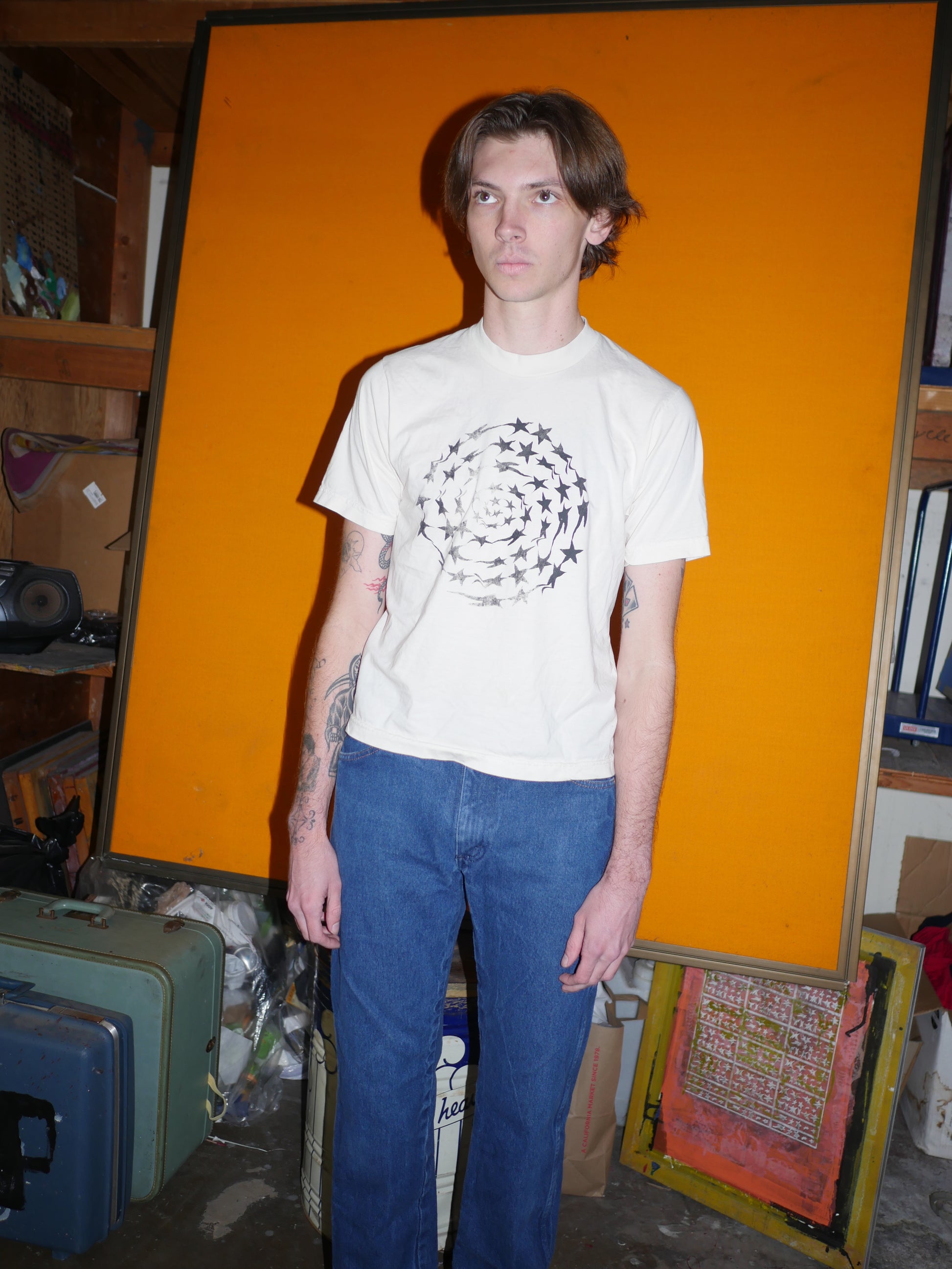 SPUN SPIRAL : VINTAGE WHITE